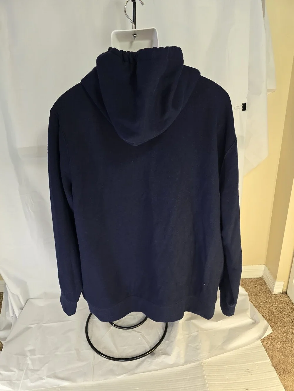 Polo Ralph Lauren Men's Navy Big Pony Polo Player Hoodie Sweatshirt XXL